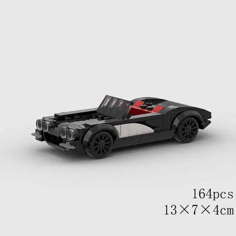 Miata MX5 Realistic Race Car Building Blocks Set For Collectors - ToylandEU
