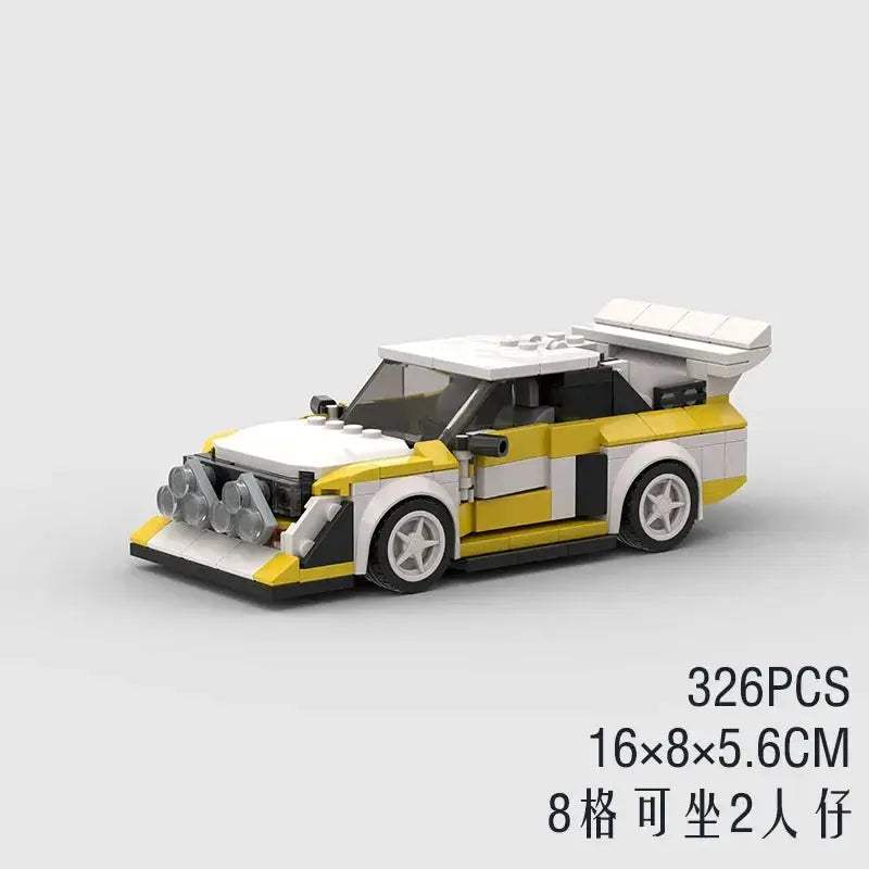 Miata MX5 Realistic Race Car Building Blocks Set For Collectors - ToylandEU