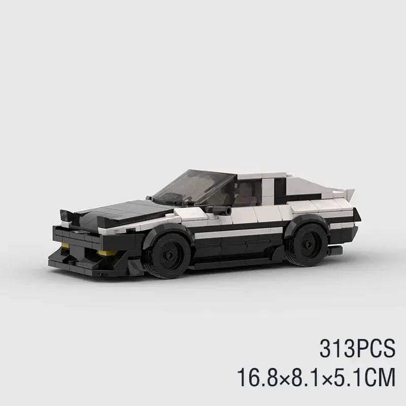 Miata MX5 Realistic Race Car Building Blocks Set For Collectors - ToylandEU