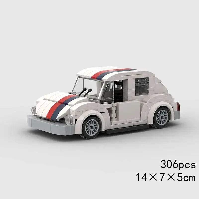 Miata MX5 Realistic Race Car Building Blocks Set For Collectors - ToylandEU