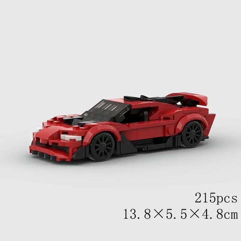 Miata MX5 Realistic Race Car Building Blocks Set For Collectors - ToylandEU
