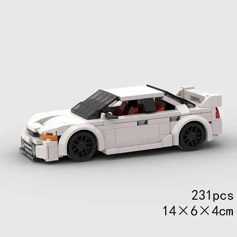 Miata MX5 Realistic Race Car Building Blocks Set For Collectors - ToylandEU