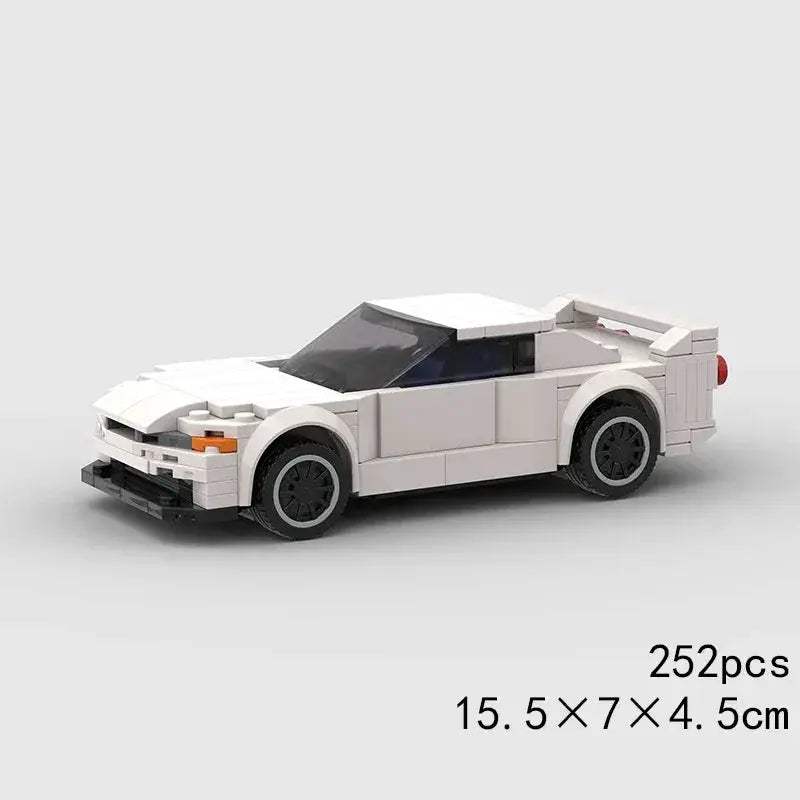 Miata MX5 Realistic Race Car Building Blocks Set For Collectors - ToylandEU