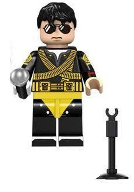 Michael Jackson Action Figure With Base Plate Included