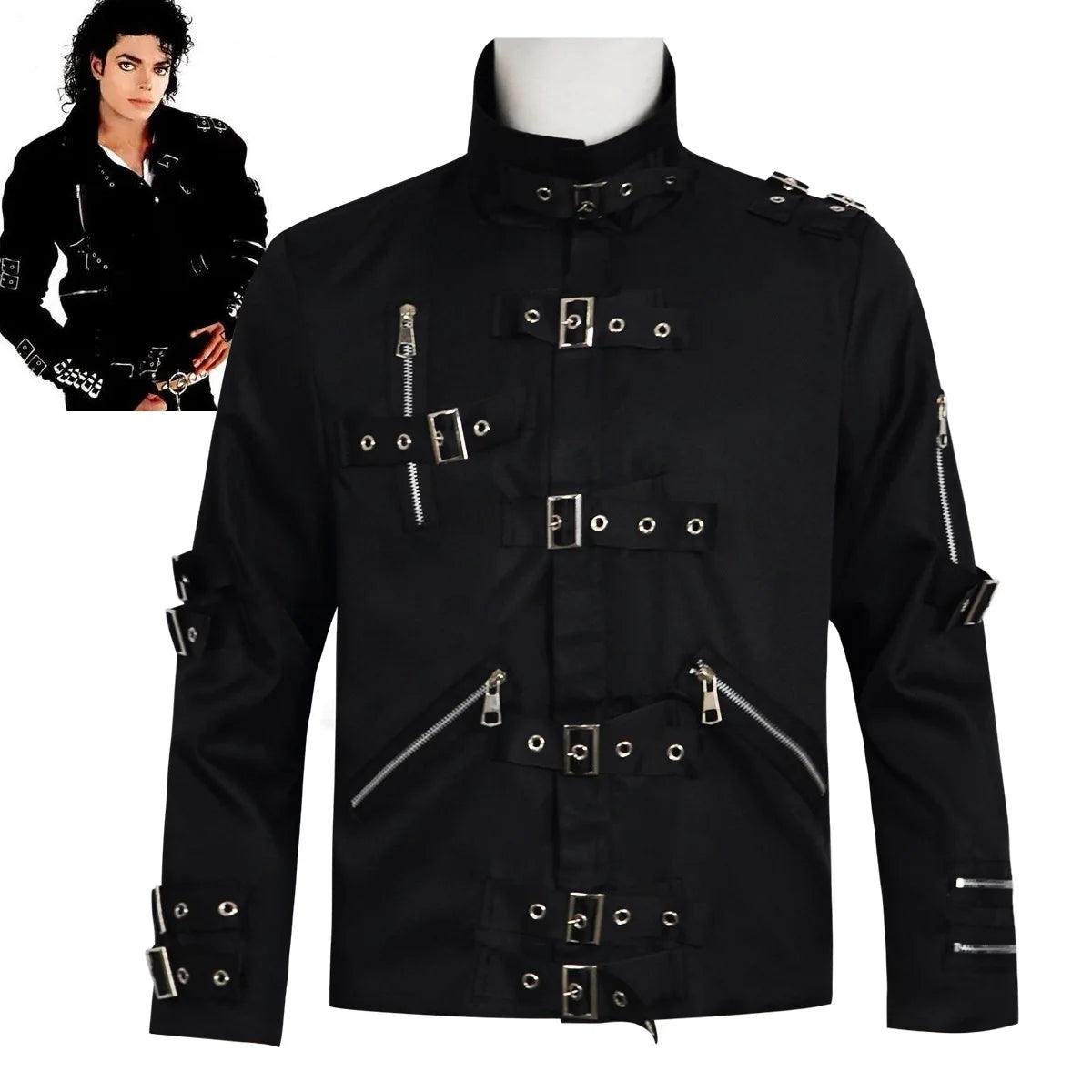  Michael Jackson BAD Jacket Cosplay for Men Slim Fit -  ToylandEU™