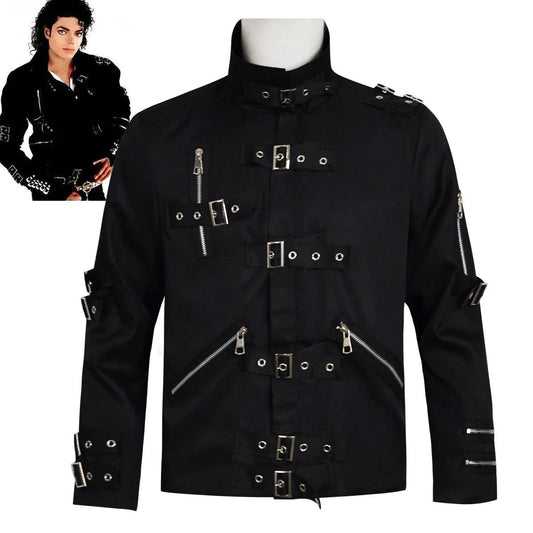  Michael Jackson BAD Jacket Cosplay for Men Slim Fit -  ToylandEU™