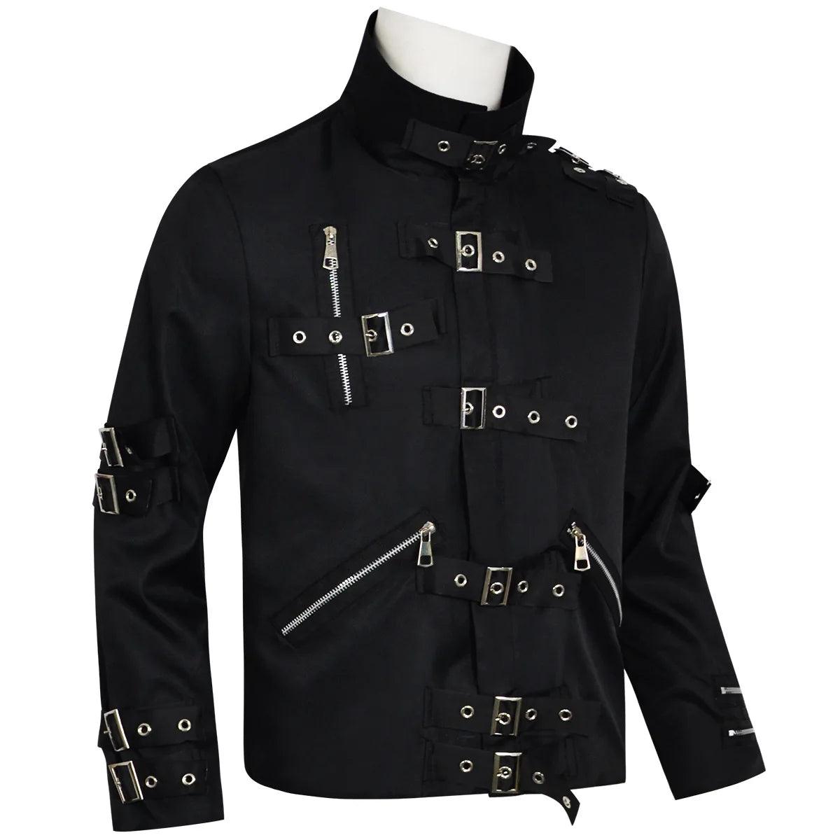  Michael Jackson BAD Jacket Cosplay for Men Slim Fit -  ToylandEU™