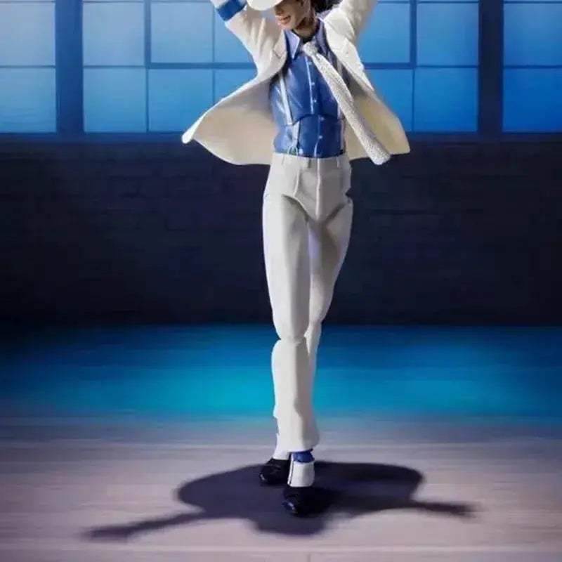 Michael Jackson Moonwalk Action Figure Collectible With Poseable Joints - ToylandEU