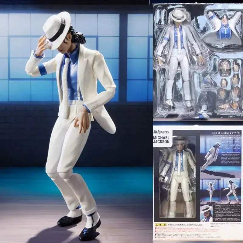 Michael Jackson Moonwalk Action Figure In Stock Collectible - ToylandEU