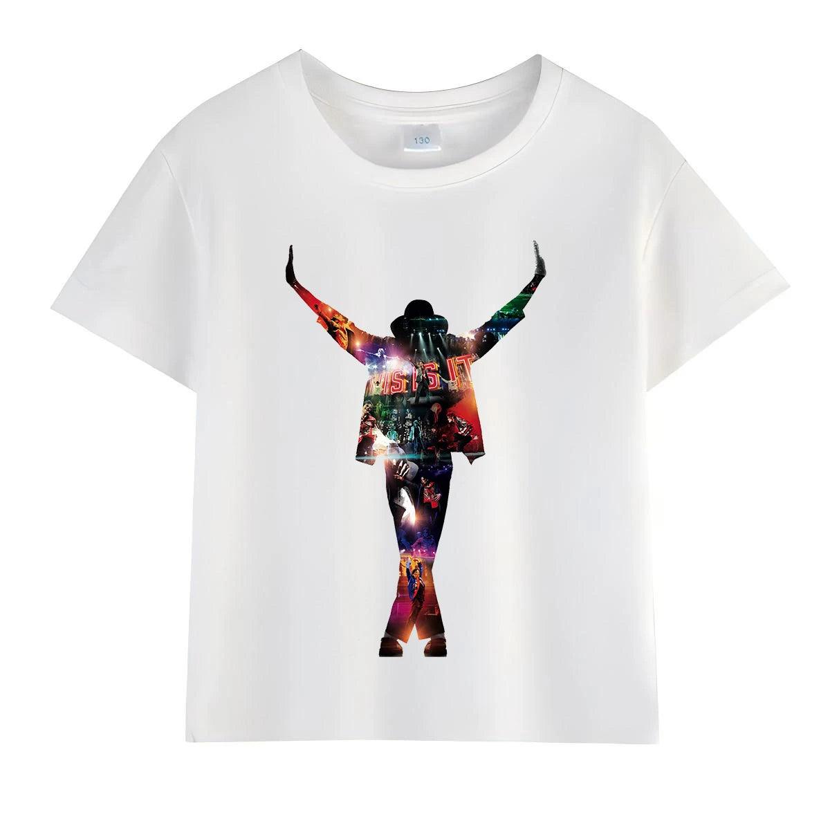 Michael Jackson Rock N Roll Kids Tee 4-6Y Toylandeu™