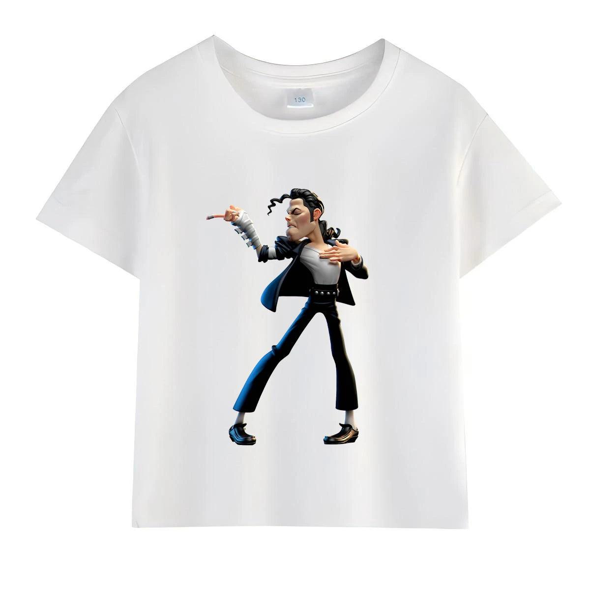 Michael Jackson Rock N Roll Kids Tee 4-6Y Toylandeu™
