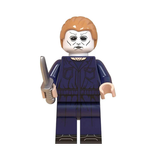 Michael Myers Halloween Lego Minifigures Custom Horror Toys 2 - Minifigure Toys