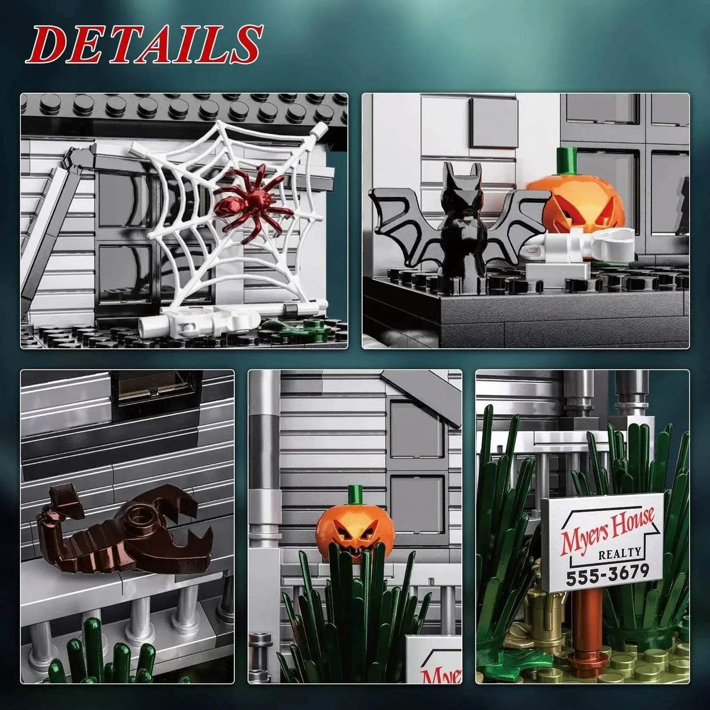 Michael Myers Horror House Building Block Toys Halloween Gift - ToylandEU