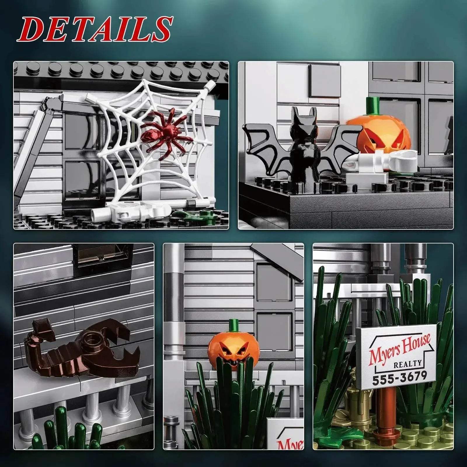Michael Myers Horror House Building Block Toys Halloween Gift - ToylandEU