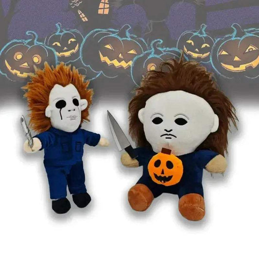 Michael Myers Plush Toy 25cm Horror Doll for Halloween Collectors - ToylandEU