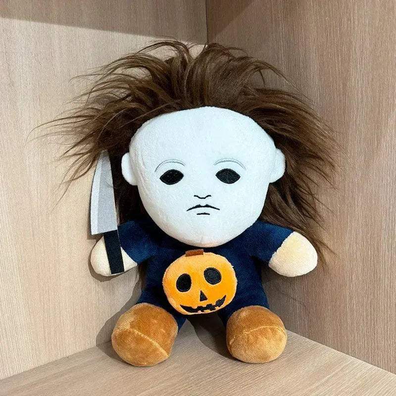 Michael Myers Plush Toy 25cm Horror Doll for Halloween Collectors - ToylandEU