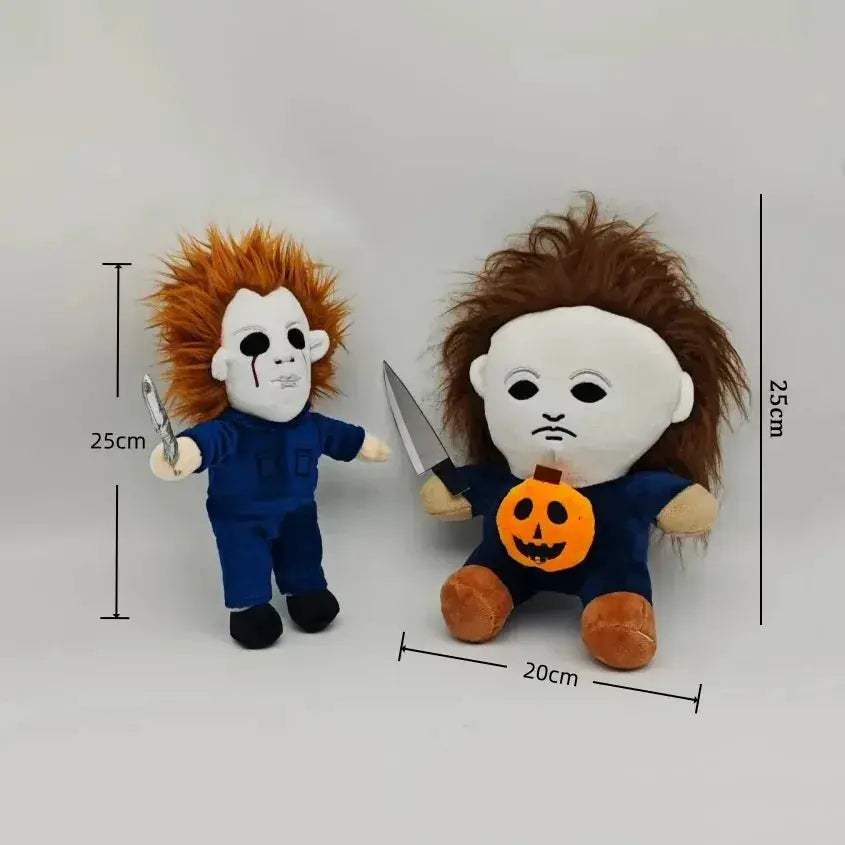 Michael Myers Plush Toy 25cm Horror Doll for Halloween Collectors - ToylandEU