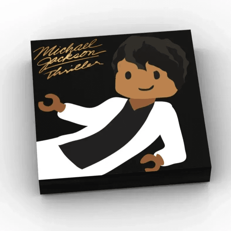 Michael Stack'em, Builder - B3 Customs ® Music Album Cover (2x2 Tile) - ToylandEU