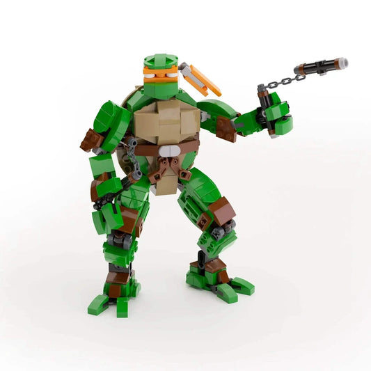 Michelangelo - Custom TMNT Figure made using LEGO parts  - B3 Customs - ToylandEU