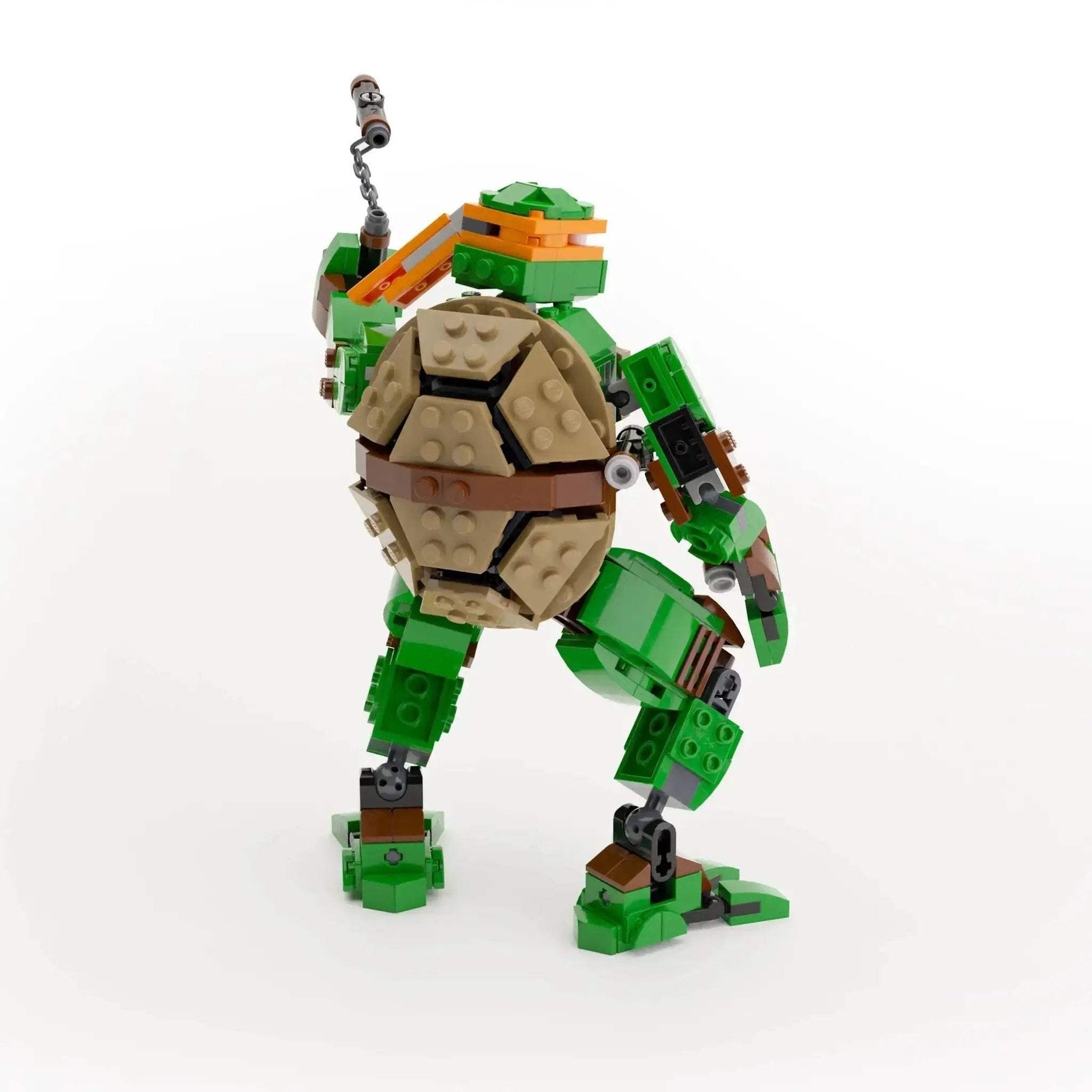 Michelangelo - Custom TMNT Figure made using LEGO parts  - B3 Customs - ToylandEU