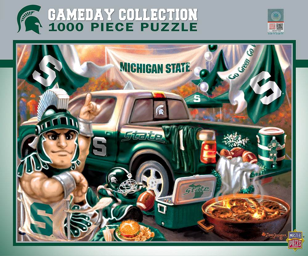 Michigan State Spartans 1000 Piece Gameday Puzzle Design - ToylandEU