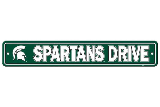  Michigan State Spartans 4x24 Plastic Street Sign Decor -  ToylandEU™
