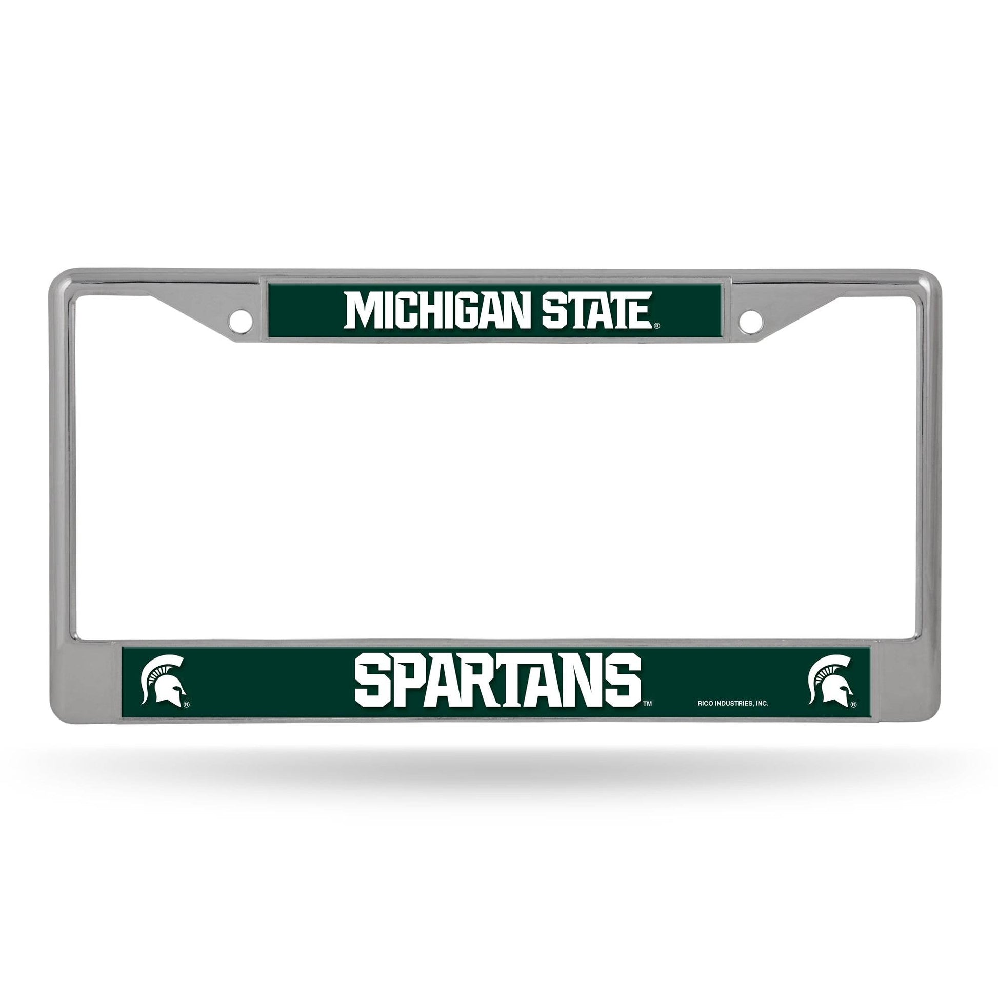 Michigan State Spartans Chrome License Plate Frame - ToylandEU