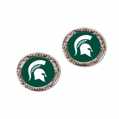 Michigan State Spartans Earrings Post Style Special Order - ToylandEU