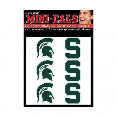  Michigan State Spartans Face Tattoo Decals Peel And Stick -  ToylandEU™
