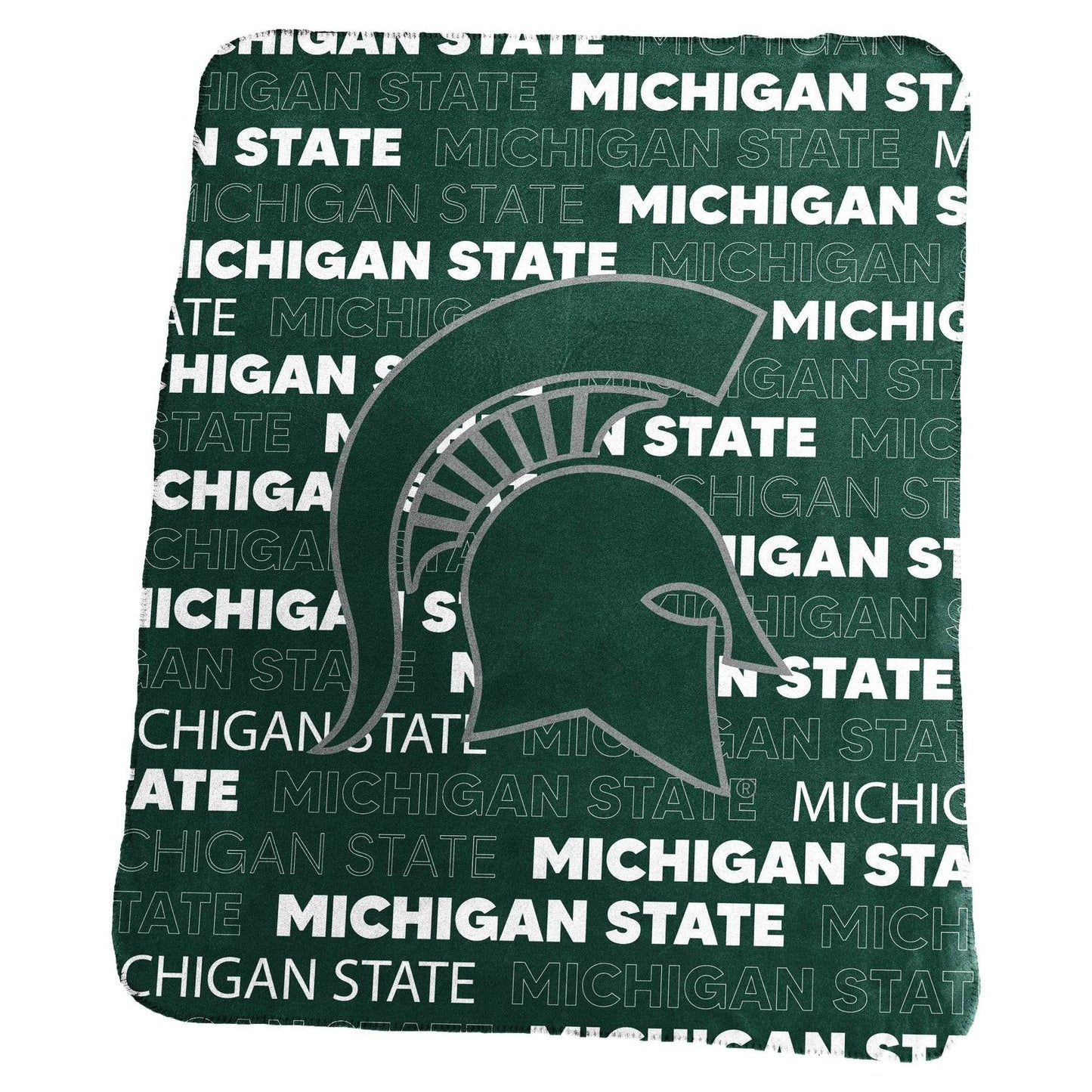 Michigan State Spartans Fleece Throw Blanket 50x60 Classic - ToylandEU
