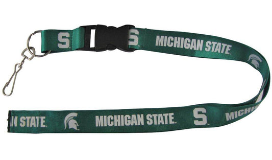 Michigan State Spartans Lanyard Breakaway with Key Ring - ToylandEU