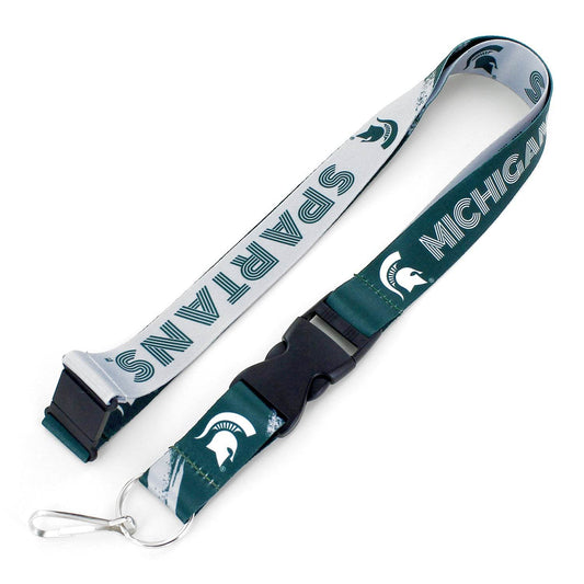 Michigan State Spartans Lanyard Crossfade Design Breakaway - ToylandEU