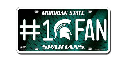  Michigan State Spartans License Plate 6x12 Aluminum -  ToylandEU™