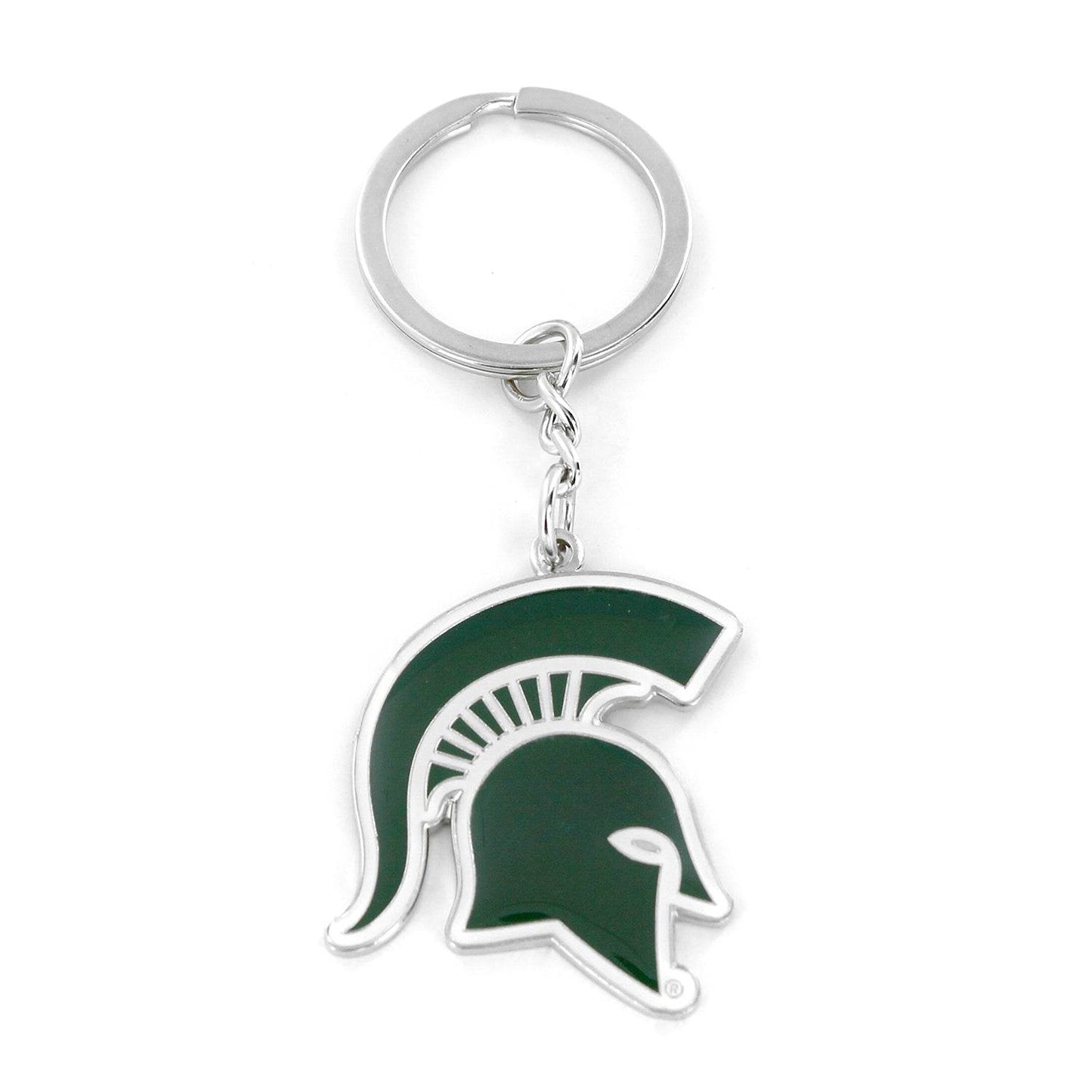 Michigan State Spartans Logo Keychain With Detachable Ring - ToylandEU