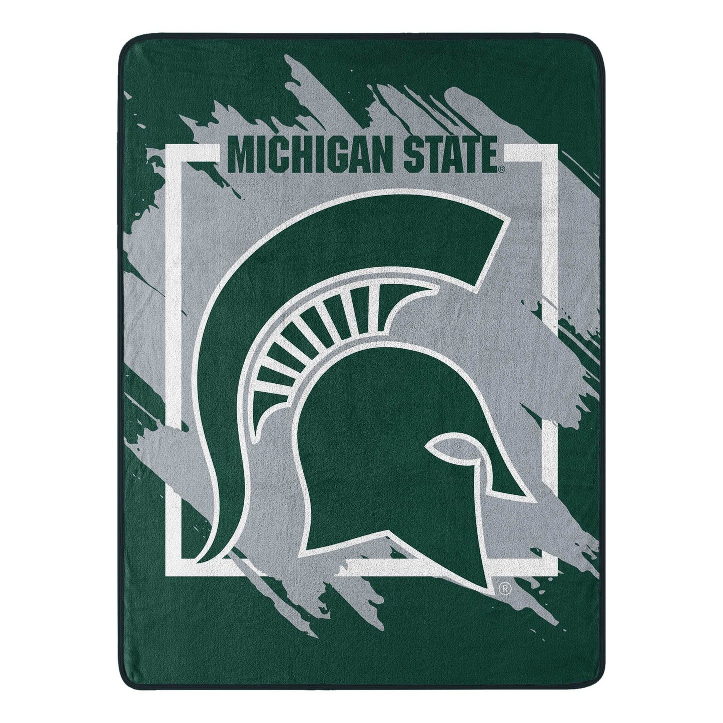 Michigan State Spartans Micro Raschel Blanket 46x60 Inches - ToylandEU