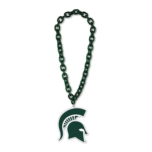  Michigan State Spartans Official Big Fan Necklace Chain -  ToylandEU™
