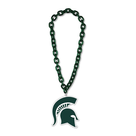 Michigan State Spartans Official Big Fan Necklace Chain - ToylandEU