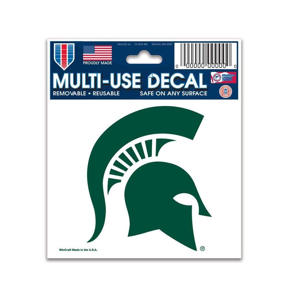 Michigan State Spartans Outdoor Vinyl Decal 3x4 Multi Use - ToylandEU