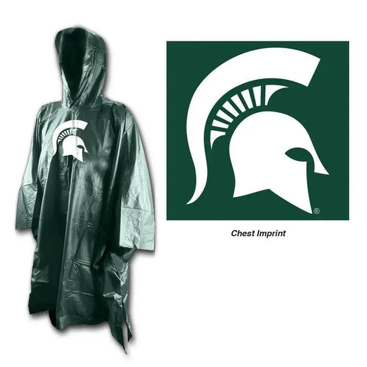 Michigan State Spartans Rain Poncho Lightweight One Size -  ToylandEU™