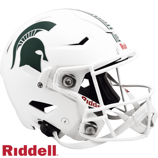 Michigan State Spartans Riddell SpeedFlex White Helmet - ToylandEU