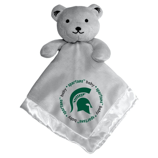 Michigan State Spartans Security Bear Gray Plush 14 Inch - ToylandEU