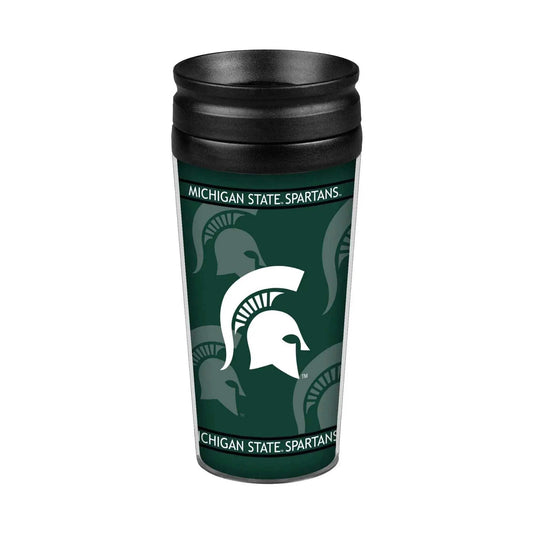  Michigan State Spartans Travel Mug 14oz Full Wrap Style -  ToylandEU™