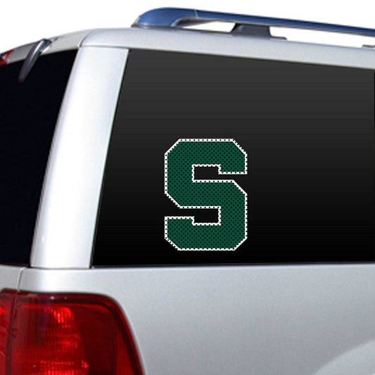 Michigan State Spartans Window Film 12 Inch Die Cut - ToylandEU