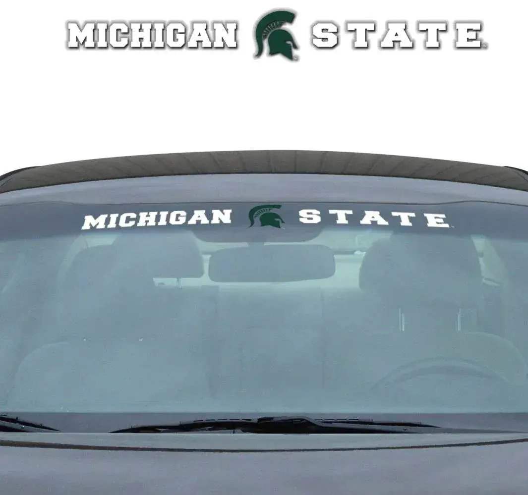  Michigan State Spartans Windshield Decal 35x4 Durable Vinyl -  ToylandEU™