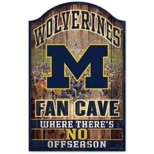  Michigan Wolverines 11x17 Wood Sign Fan Cave Decor Wall Art -  ToylandEU™