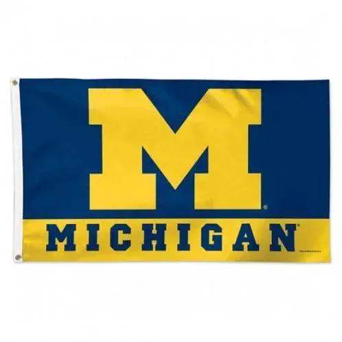 Michigan Wolverines 3x5 Deluxe Flag Officially Licensed - ToylandEU