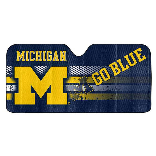 Michigan Wolverines Auto Sun Shade 59x27 Inches Premium - ToylandEU