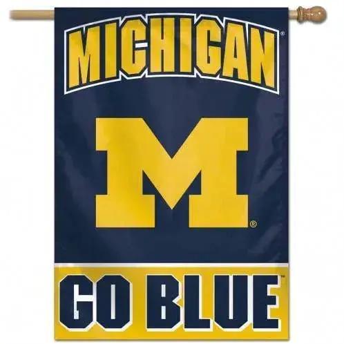  Michigan Wolverines Banner 28x40 Vertical Flag Wincraft -  ToylandEU™