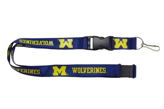  Michigan Wolverines Blue Lanyard With Breakaway Buckle -  ToylandEU™