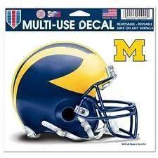  Michigan Wolverines Decal 5x6 Ultra Color Helmet Official -  ToylandEU™